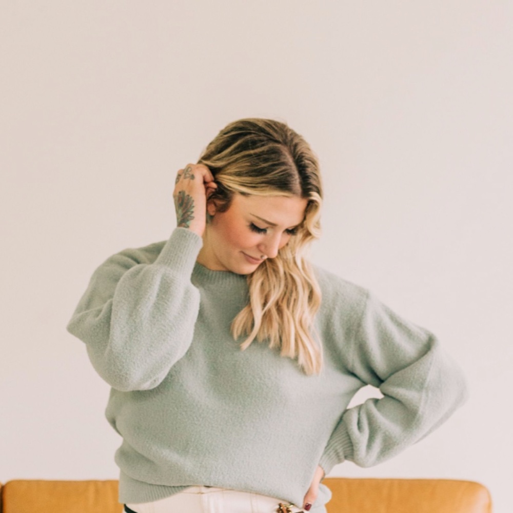 Dreamers by Debut- Shrunken SUPER SOFT Sweater